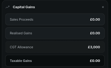 How to track your 2026 UK Capital Gains Tax (CGT) without a spreadsheet